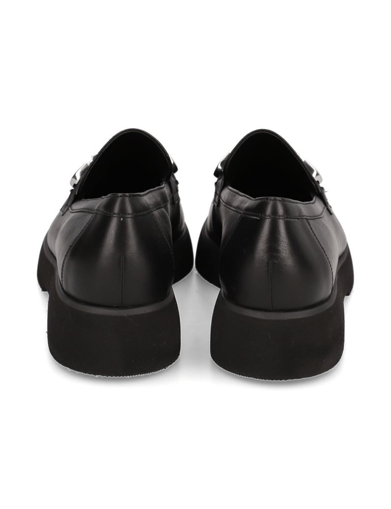 Högl-hladká-kůže-klasické-nazouvací-boty-černá