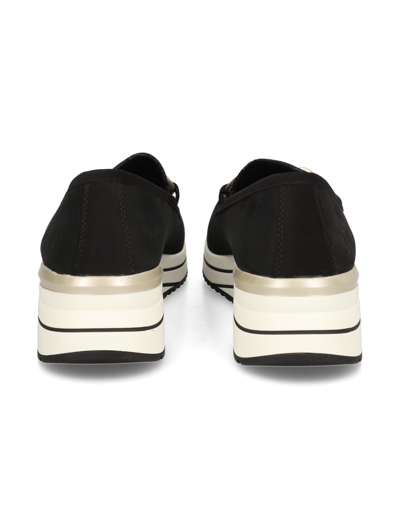 Remonte-kombinácia-s-kožou-klasická-nazúvacia-ob-čierna