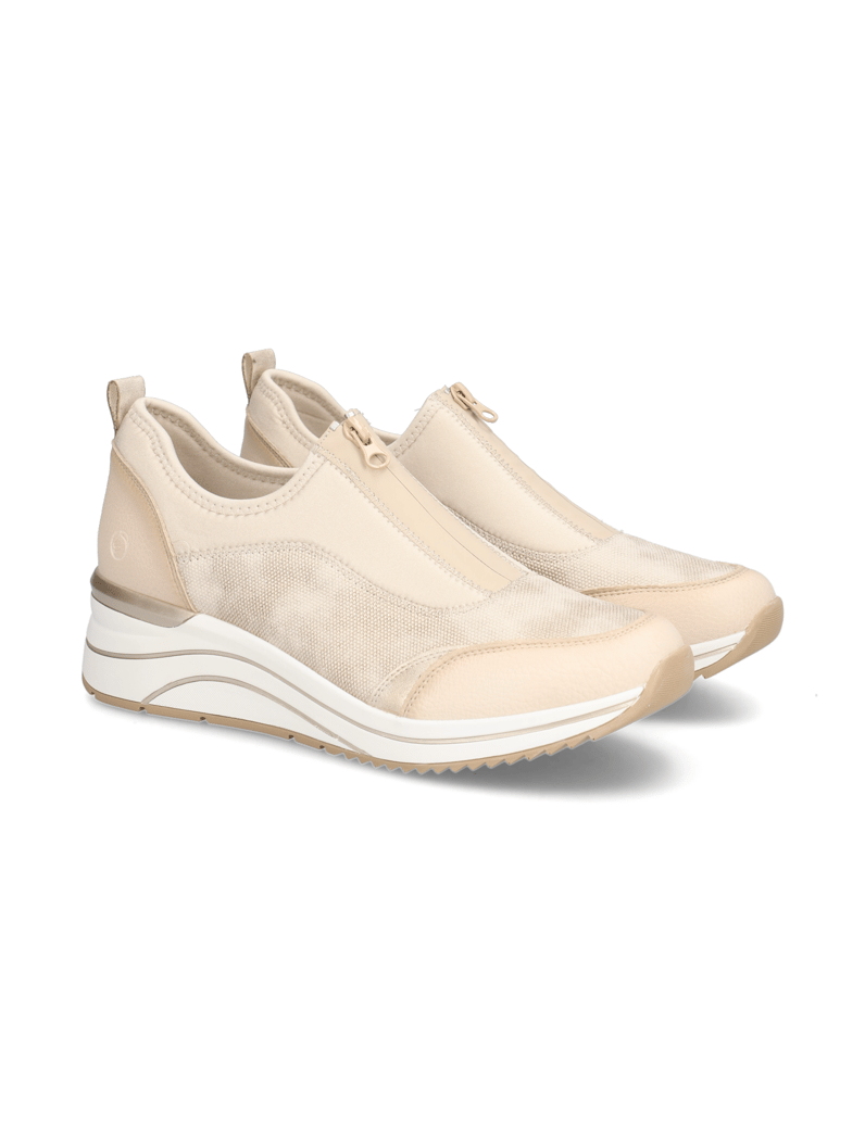 Remonte-textil-klasická-nazúvacia-obuv-béžová
