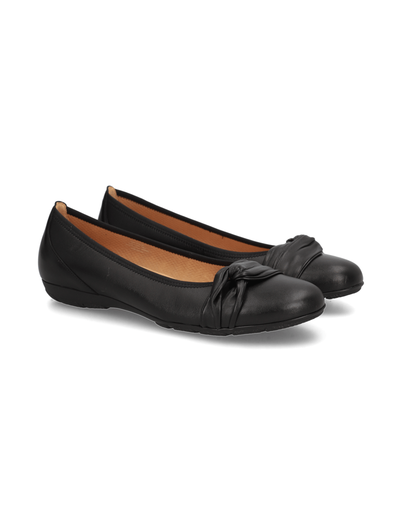 Gabor-Glattleder-Ballerina-schwarz