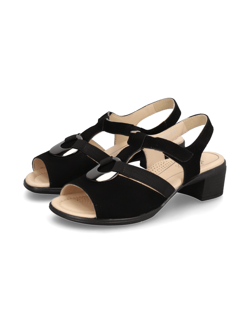 Ara-Veloursleder-Sandale