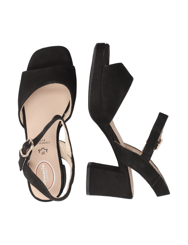 TAMARIS-Comfort-Sandále-čierna