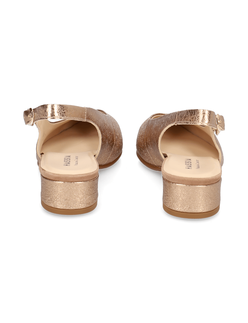 HASSIA-Glattleder-Slingpumps-gold