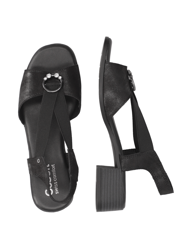 GO-SOFT-sandály-černá