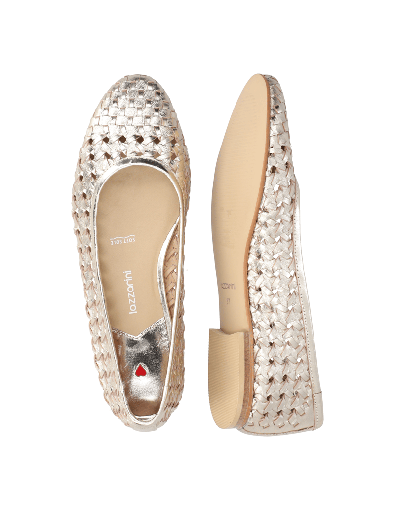 Lazzarini-Glattleder-Ballerina-schwarz