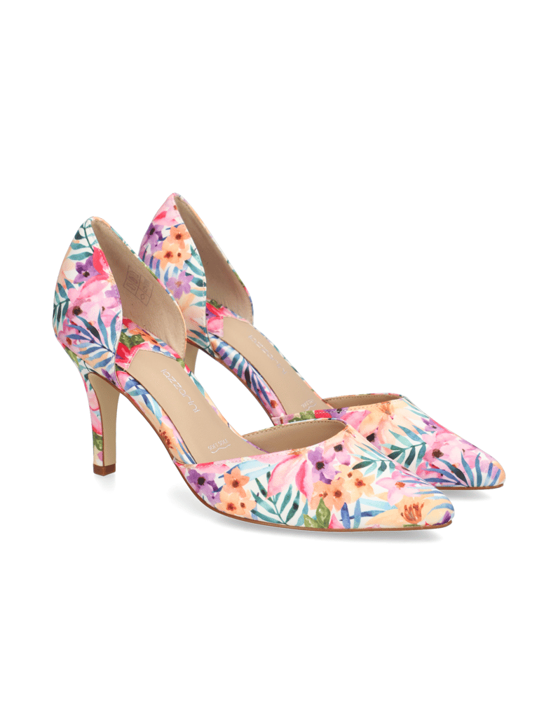 Lazzarini-Textil-Pumps-multicolor