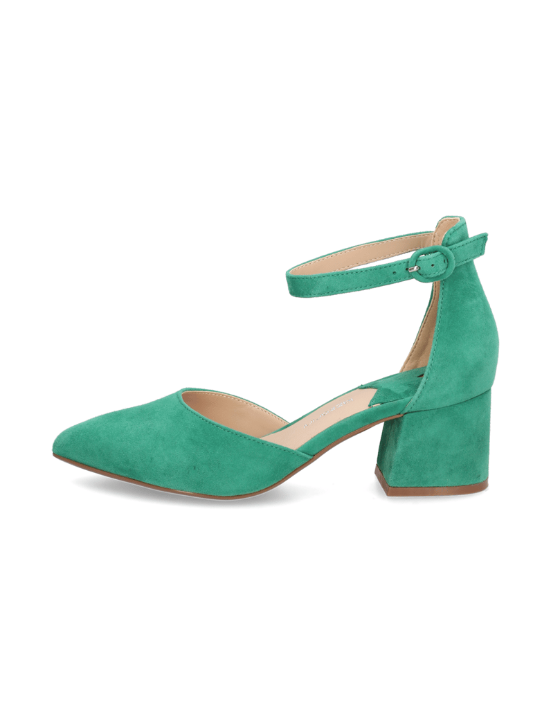 Lazzarini-Veloursleder-Pumps-orange