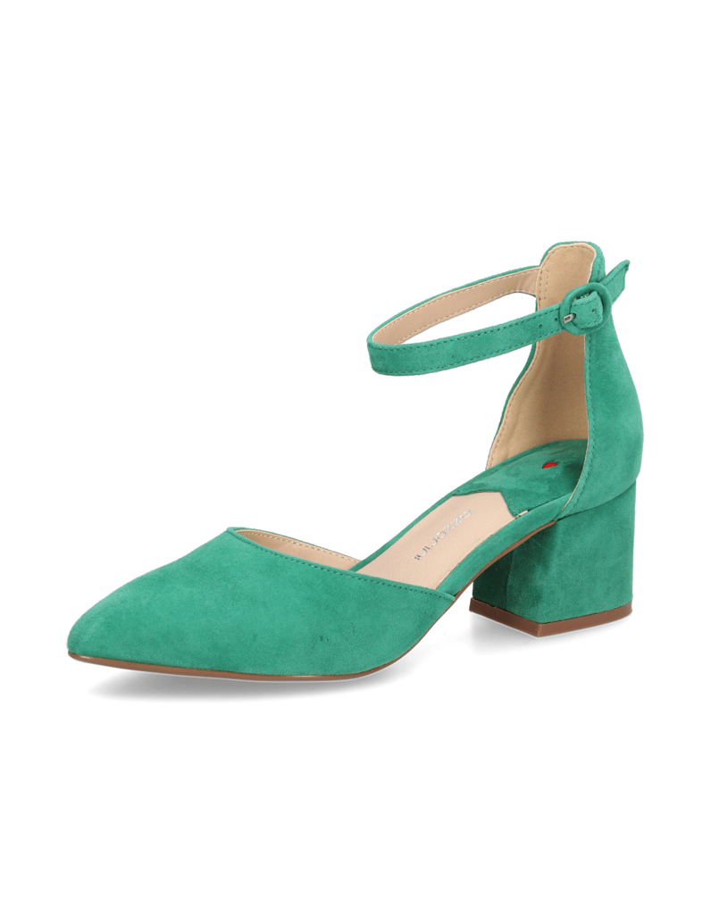 Lazzarini-Veloursleder-Pumps-orange