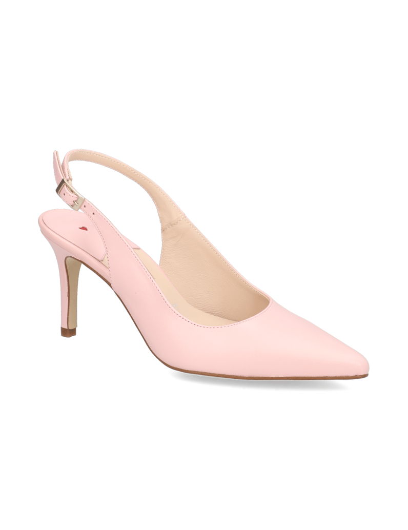 Lazzarini-Glattleder-Slingpumps-roza
