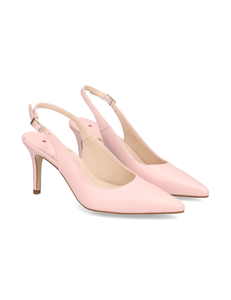 Lazzarini-Glattleder-Slingpumps-roza