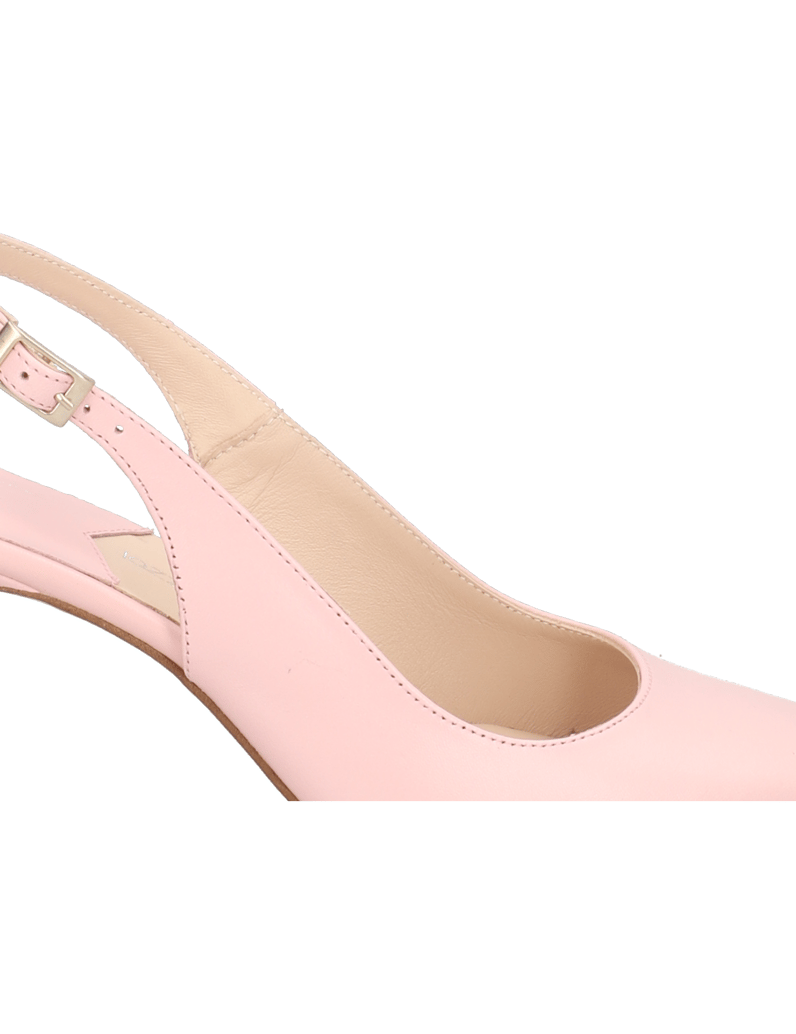 Lazzarini-Glattleder-Slingpumps-roza