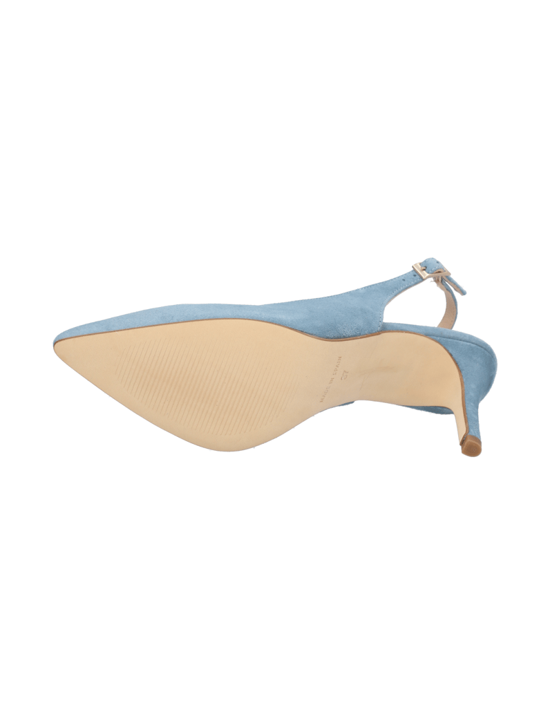 Lazzarini-Veloursleder-Slingpumps