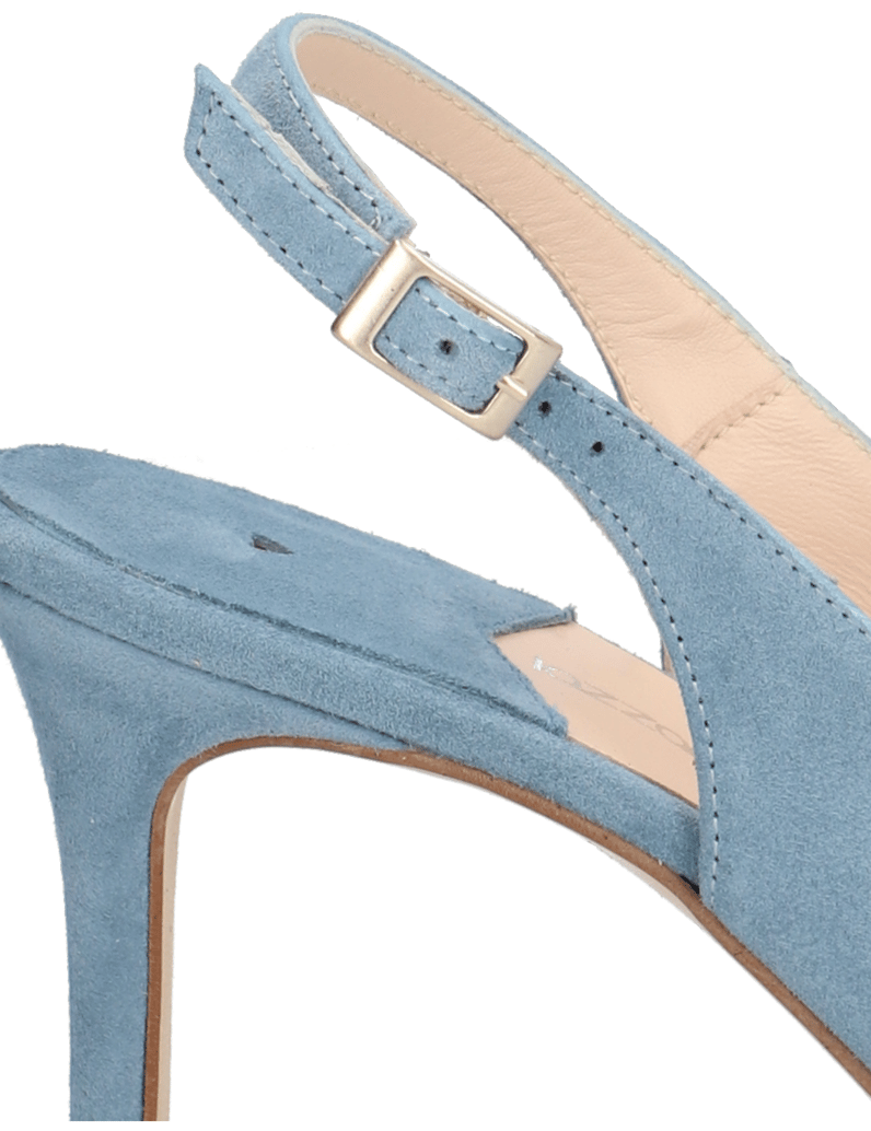 Lazzarini-Veloursleder-Slingpumps