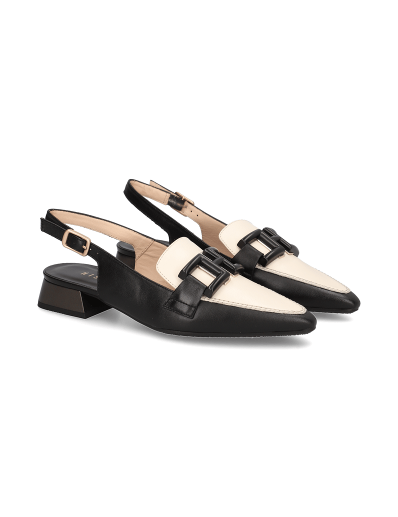 Hispanitas-Glattleder-Slingpumps-schwarz