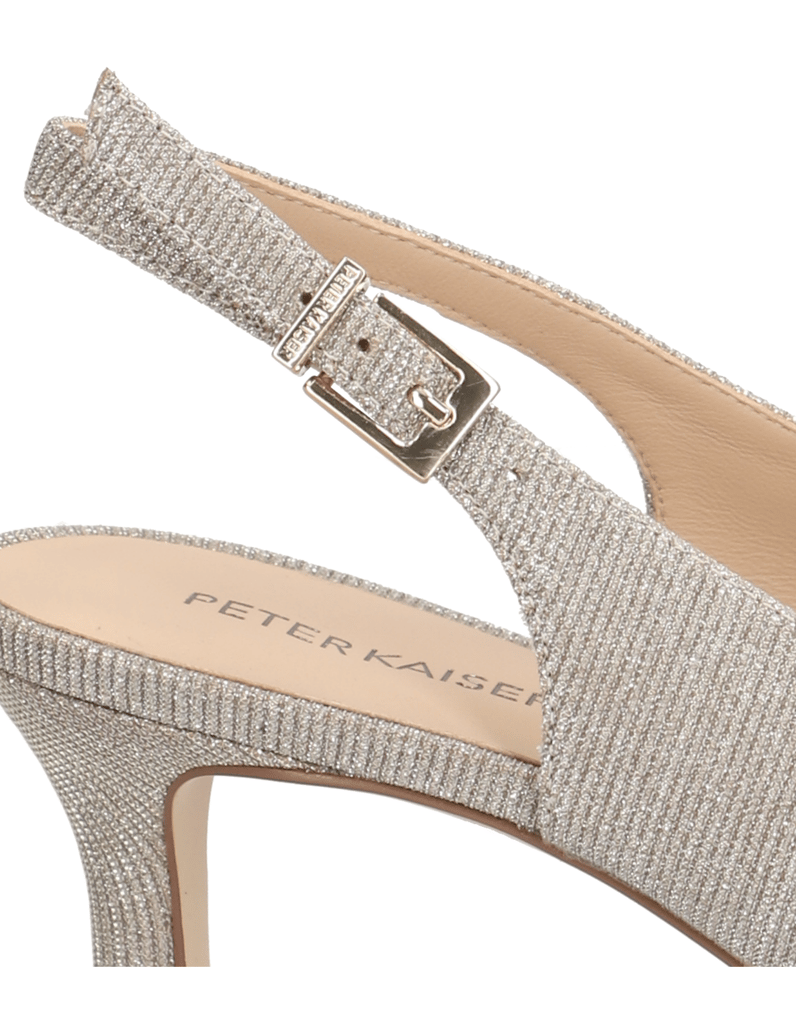 Peter-Kaiser-Textil-Slingpumps-silber