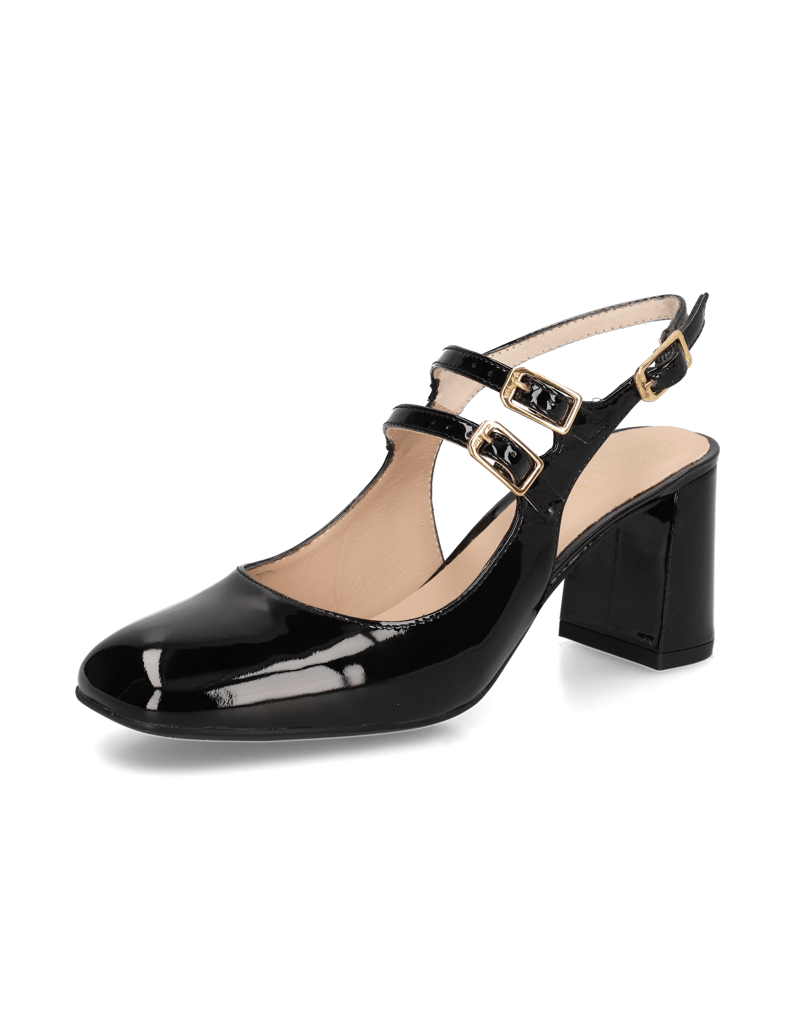 Unisa-Lackleder-Slingpumps-schwarz