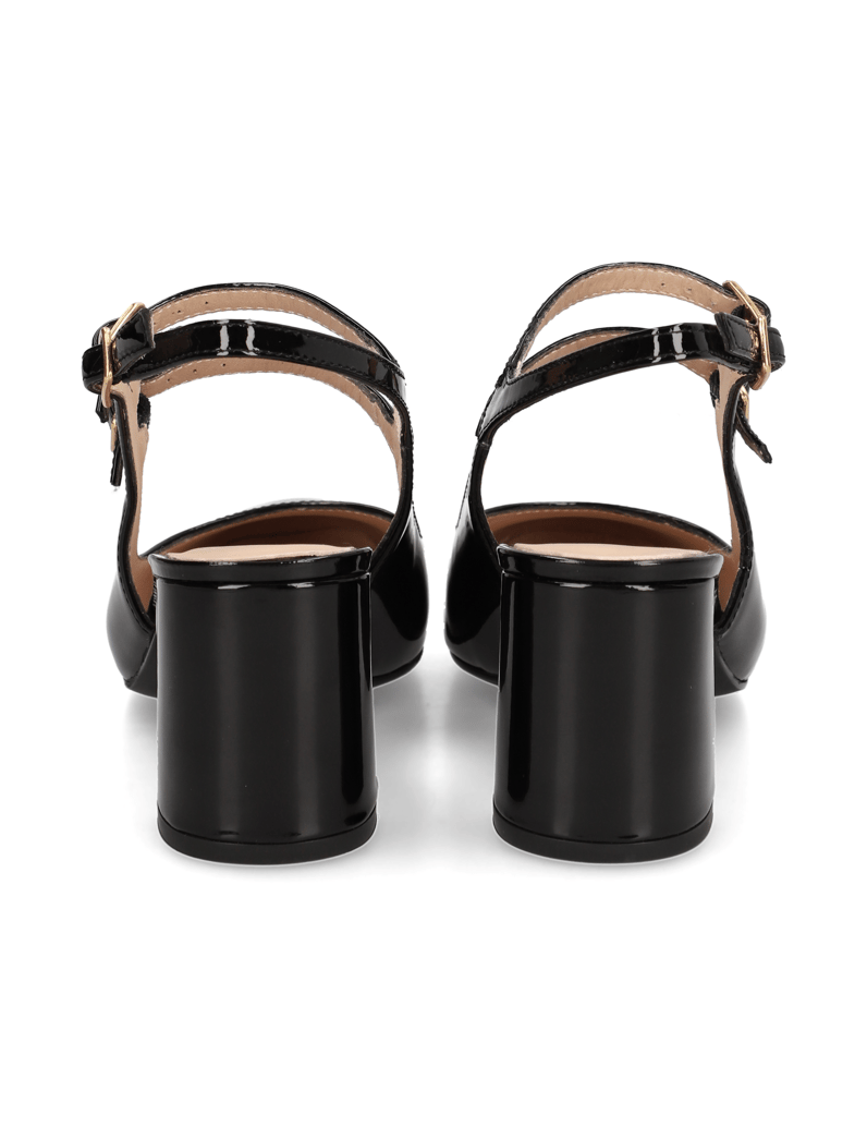 Unisa-Lackleder-Slingpumps-schwarz