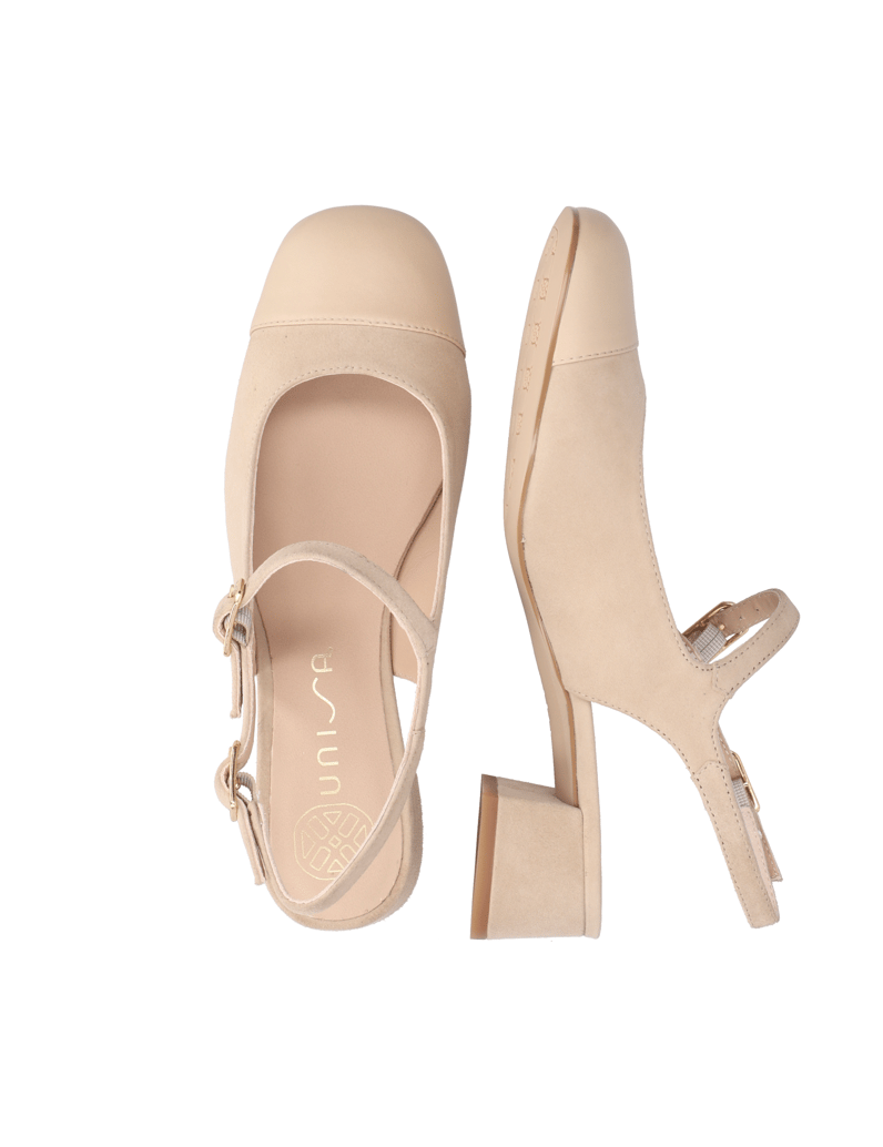 Unisa-gladko-usnje-zadaj-odprti-salonarji-bež