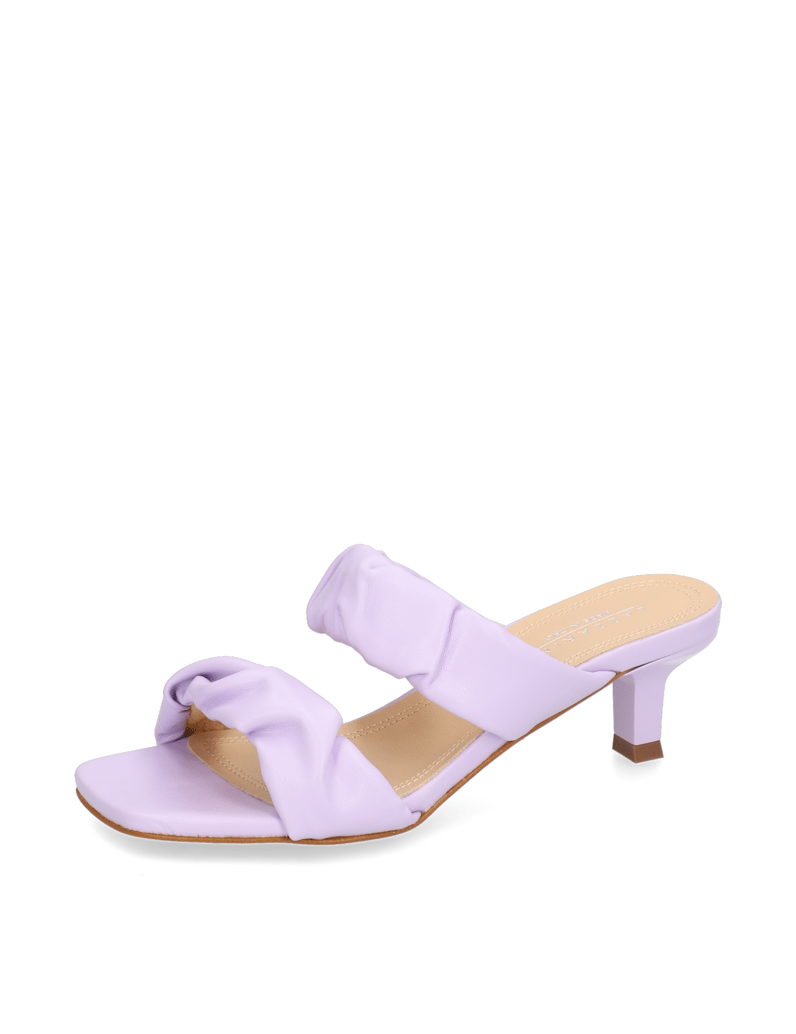 Lazzarini-Glattleder-Pantoffel-modra