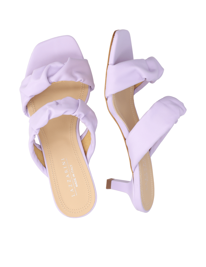 Lazzarini-Glattleder-Pantoffel-modra