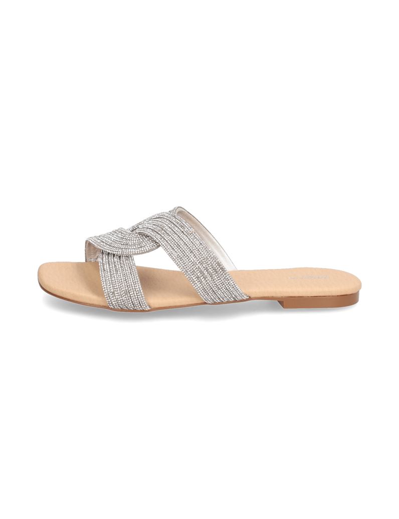 Lazzarini-Pantoffel-silber