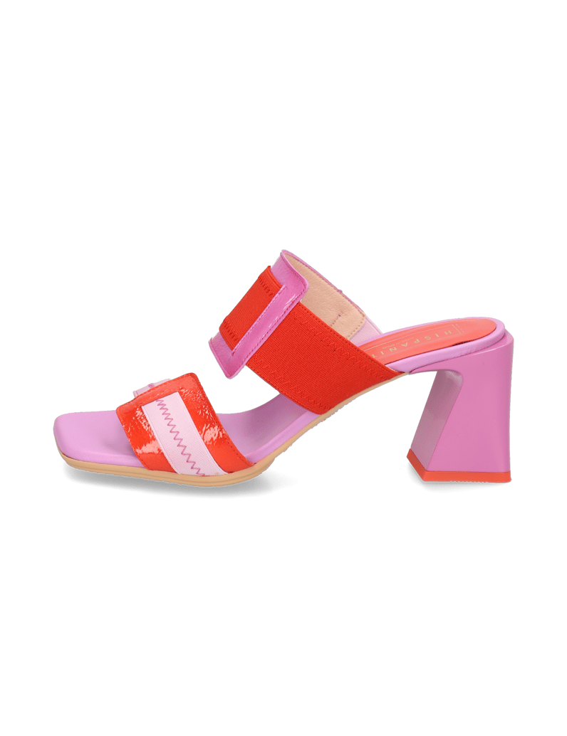 Hispanitas-Glattleder-Pantoffel-beige