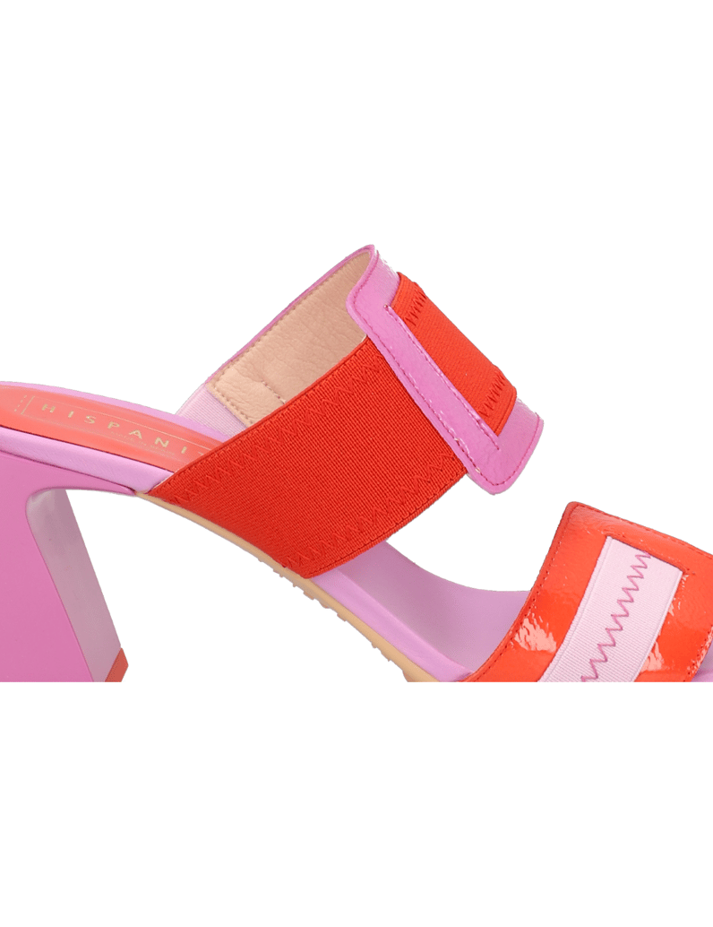 Hispanitas-Glattleder-Pantoffel-beige