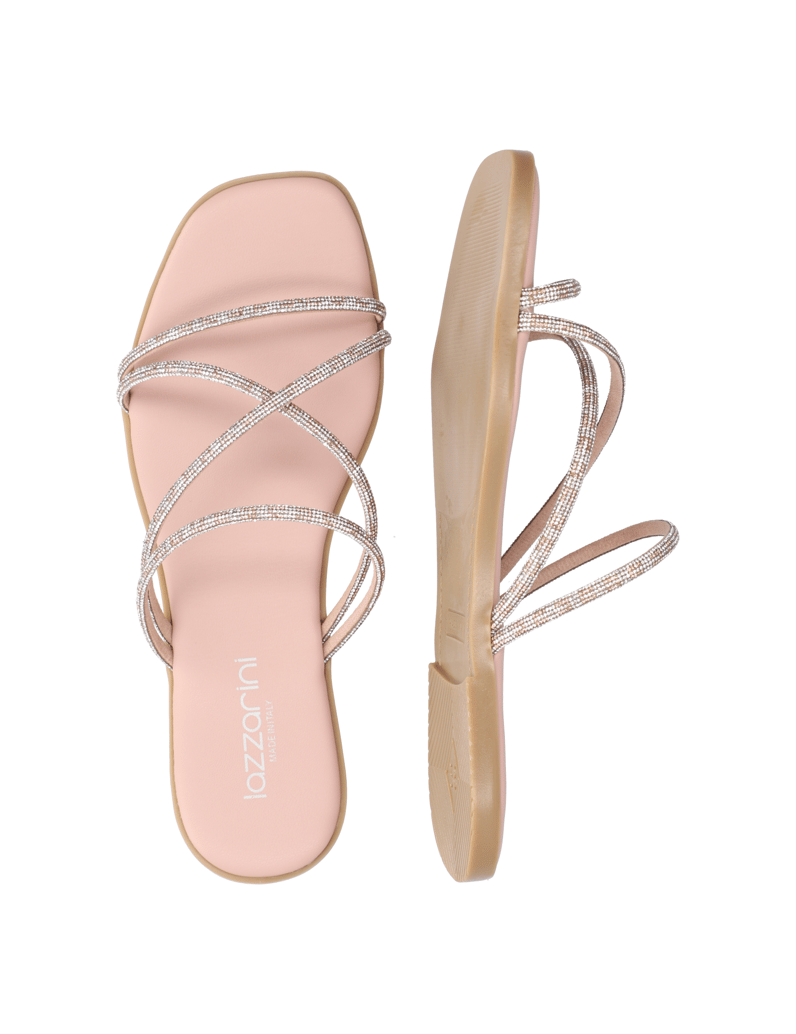 Lazzarini-Sonstige-Obermaterialien-Pantoffel-silber