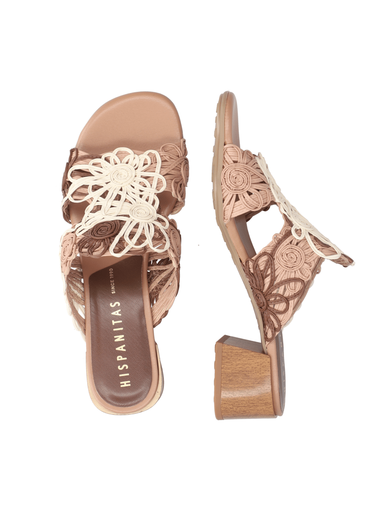 Hispanitas-Pantoffel-beige