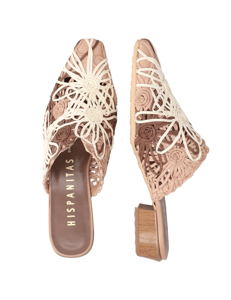 Hispanitas-Pantoffel-beige