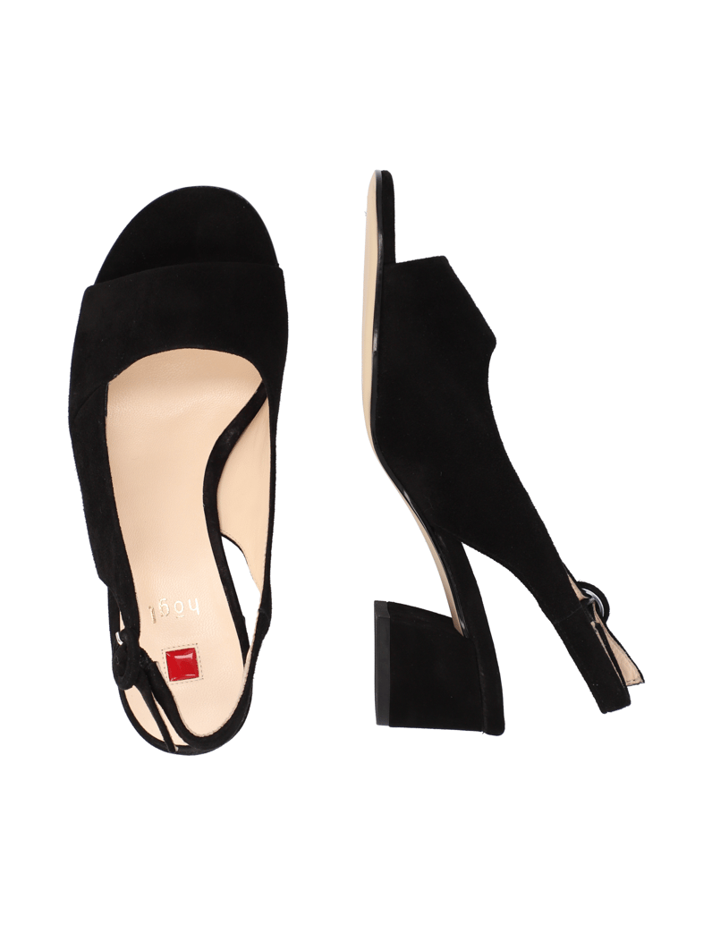 Högl-Veloursleder-Sandale