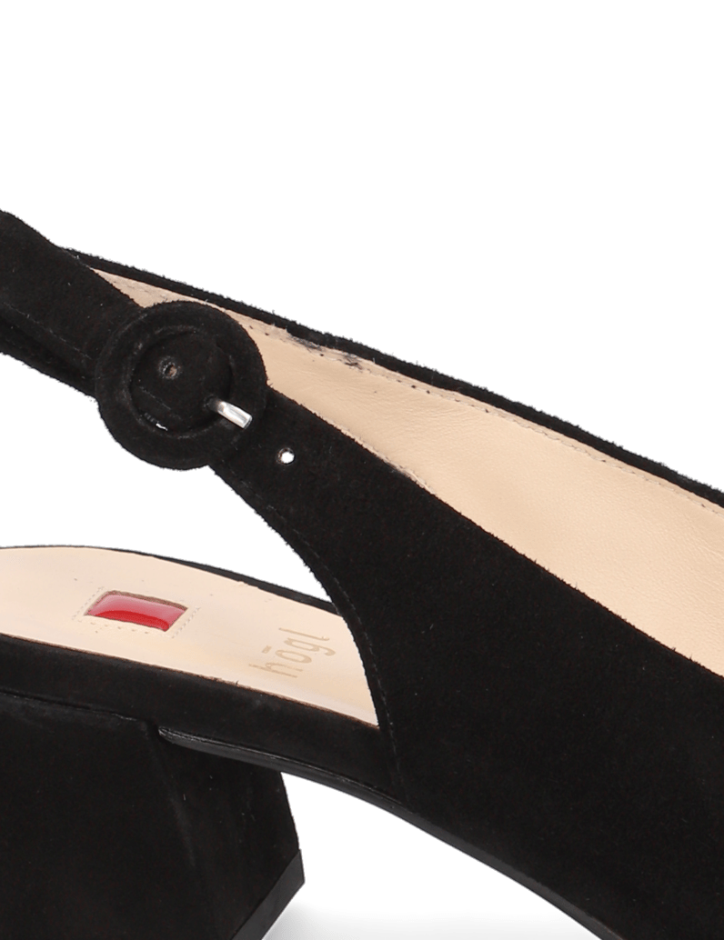 Högl-Veloursleder-Sandale