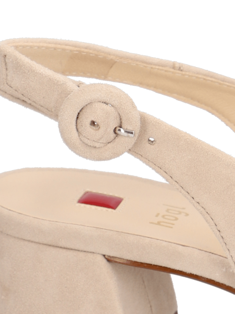 Högl-Veloursleder-Sandale