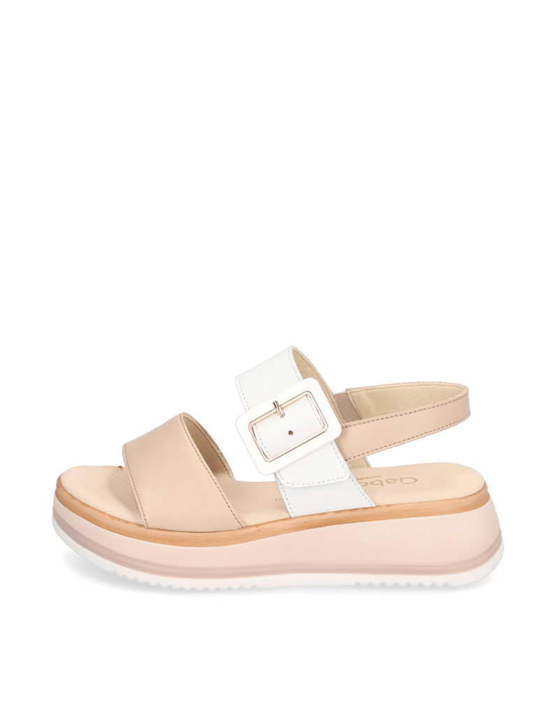 Gabor-Glattleder-Sandale-schwarz