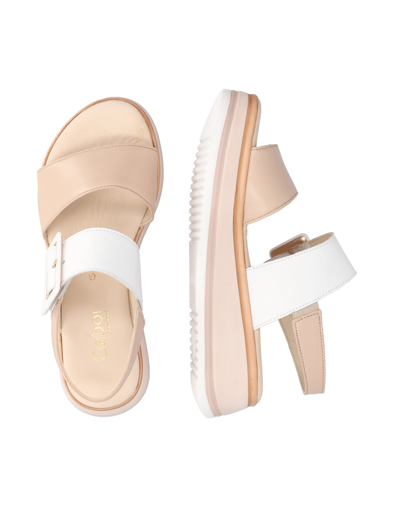 Gabor-Glattleder-Sandale-schwarz