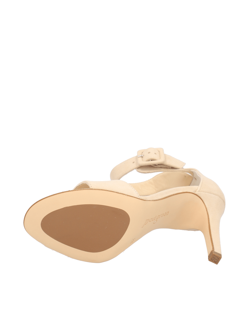 PAUL-GREEN-semiš-usnje-sandali-črna