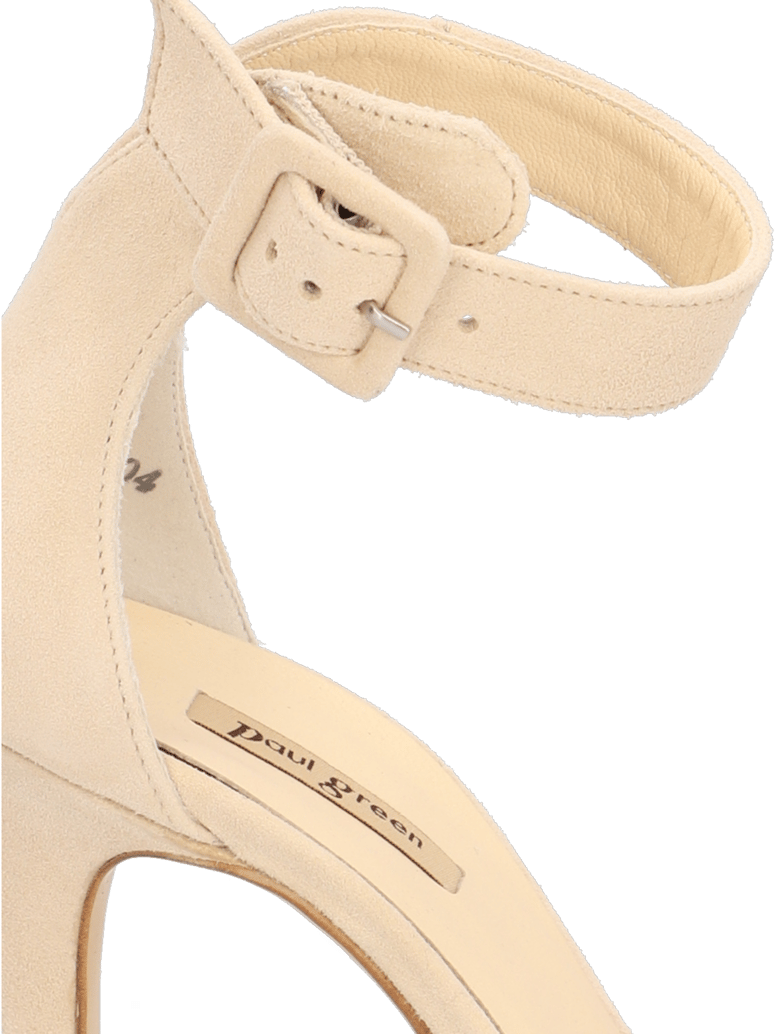 PAUL-GREEN-semiš-usnje-sandali-črna