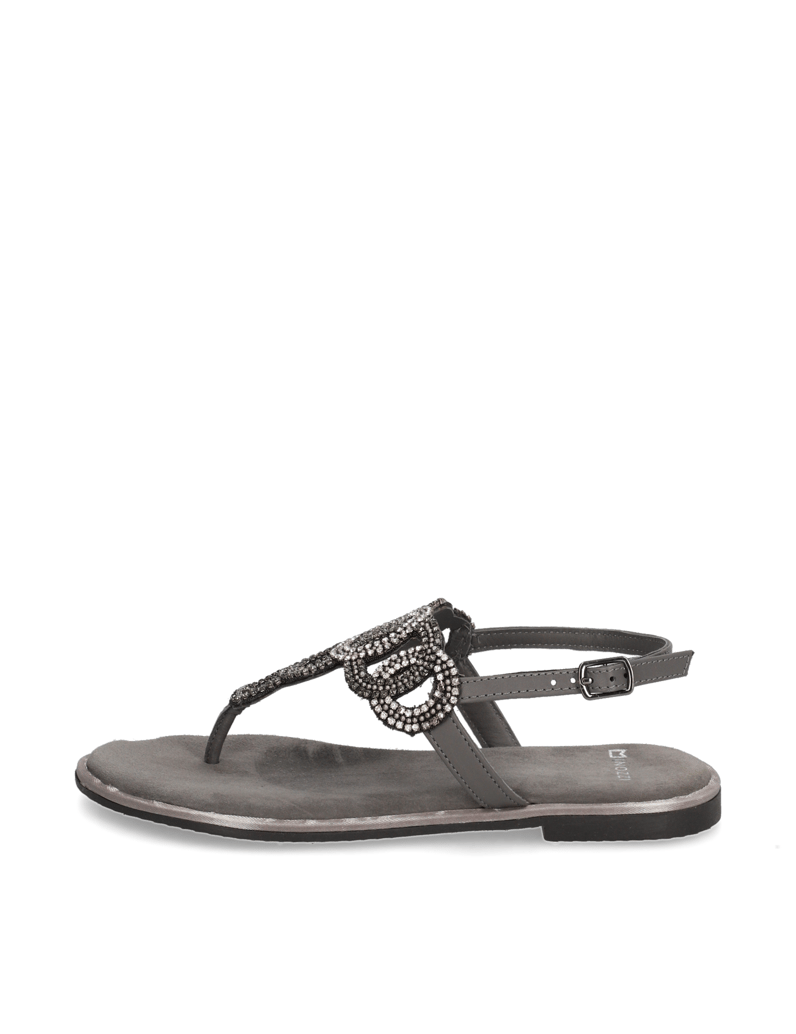 Minozzi-Veloursleder-Sandale