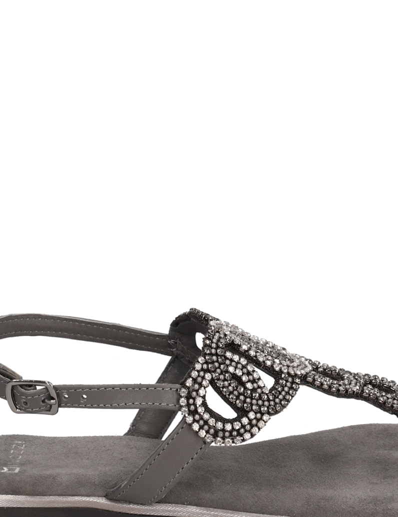 Minozzi-Veloursleder-Sandale