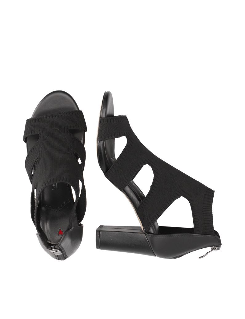 Lazzarini-textil-sandály-béžová