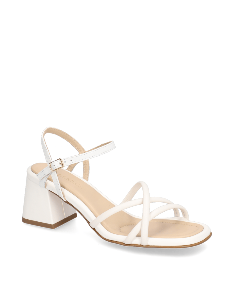 Lazzarini-Glattleder-Sandale-černá