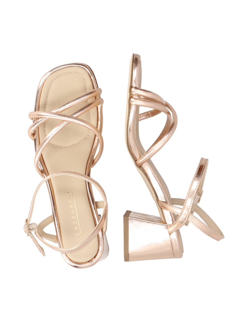 Lazzarini-sandály-černá