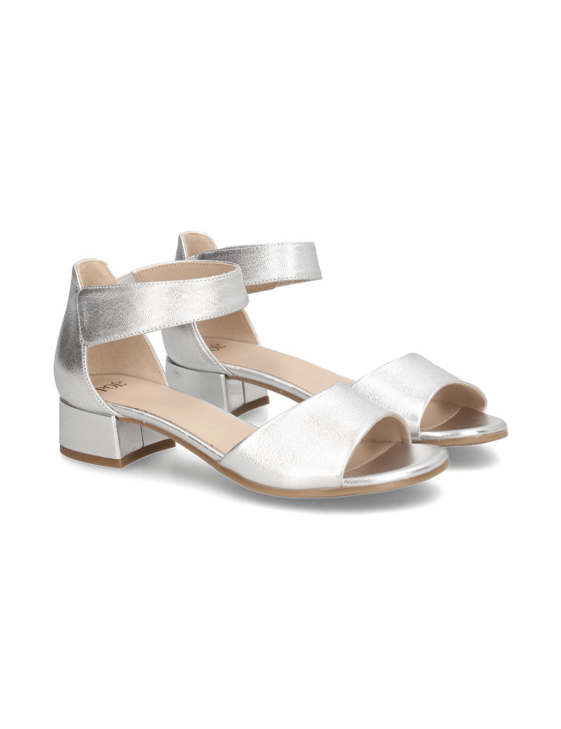 POE-hladká-kůže-sandály-černá