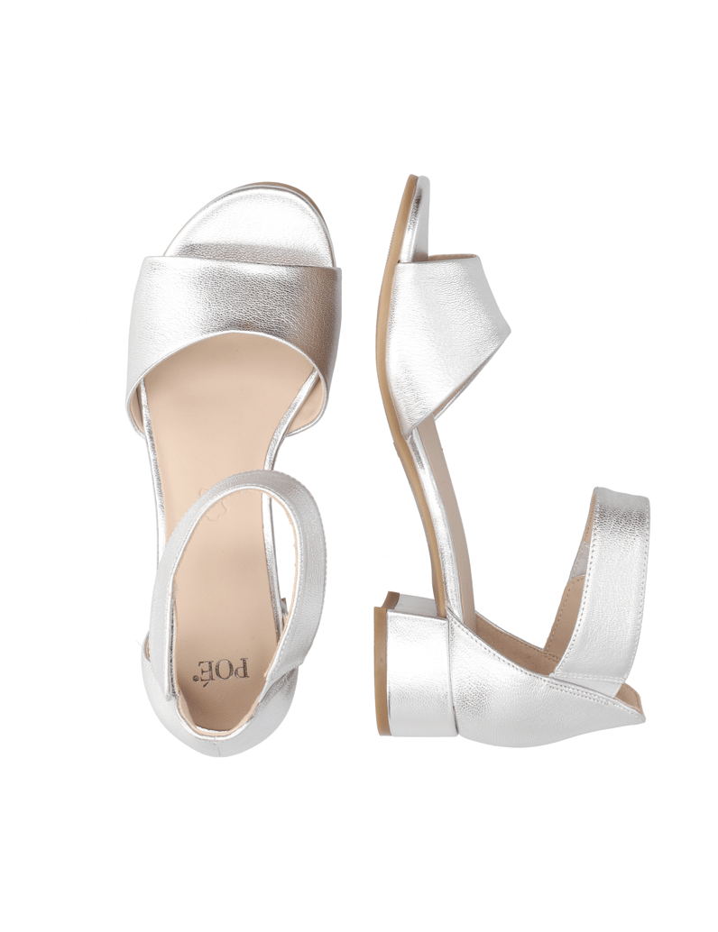 POE-hladká-kůže-sandály-černá