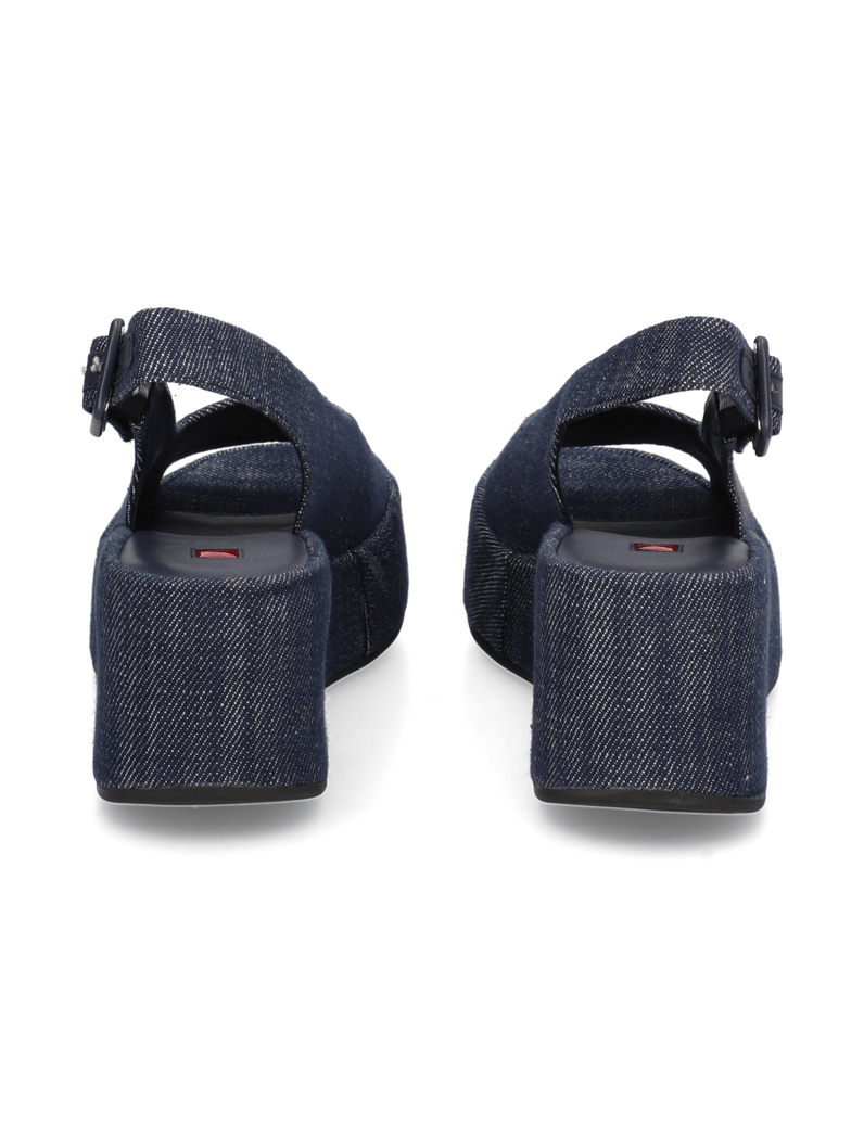 Högl-textil-sandály-na-klínku-béžová