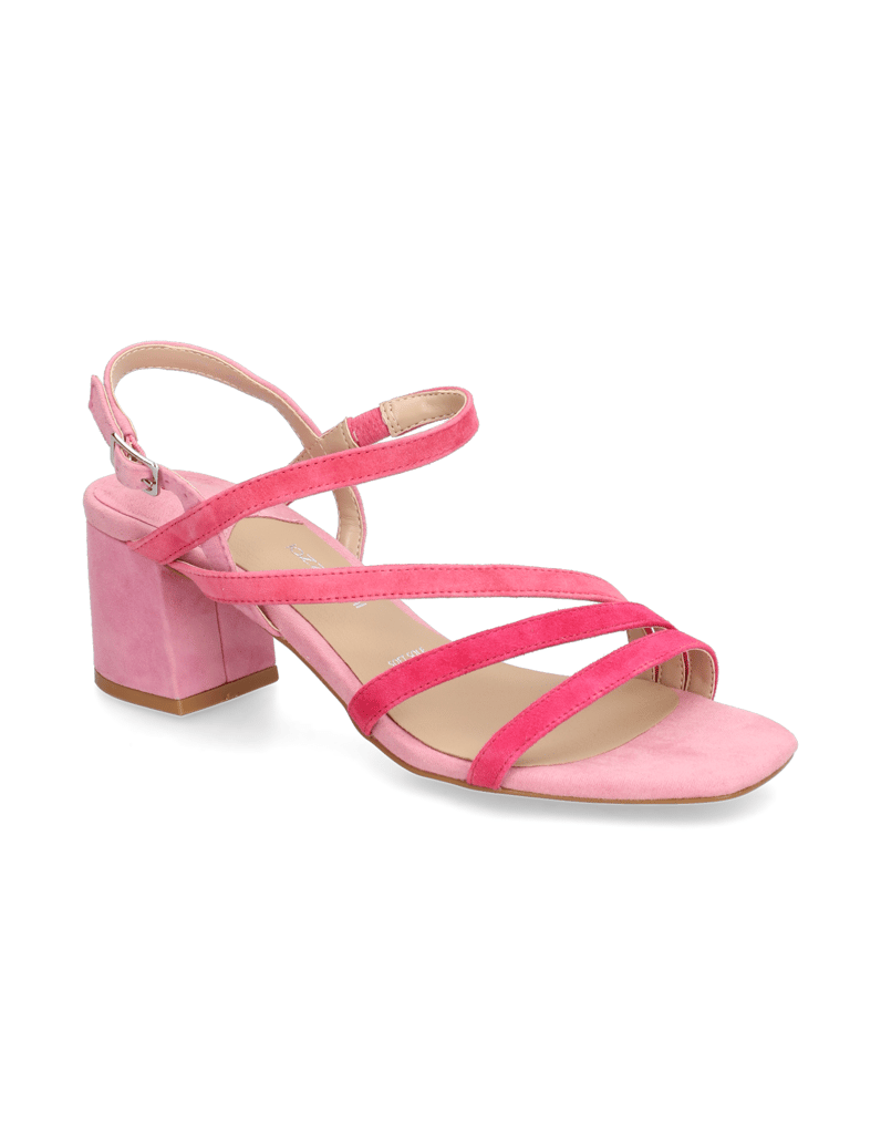 Lazzarini-Veloursleder-Sandale-pink