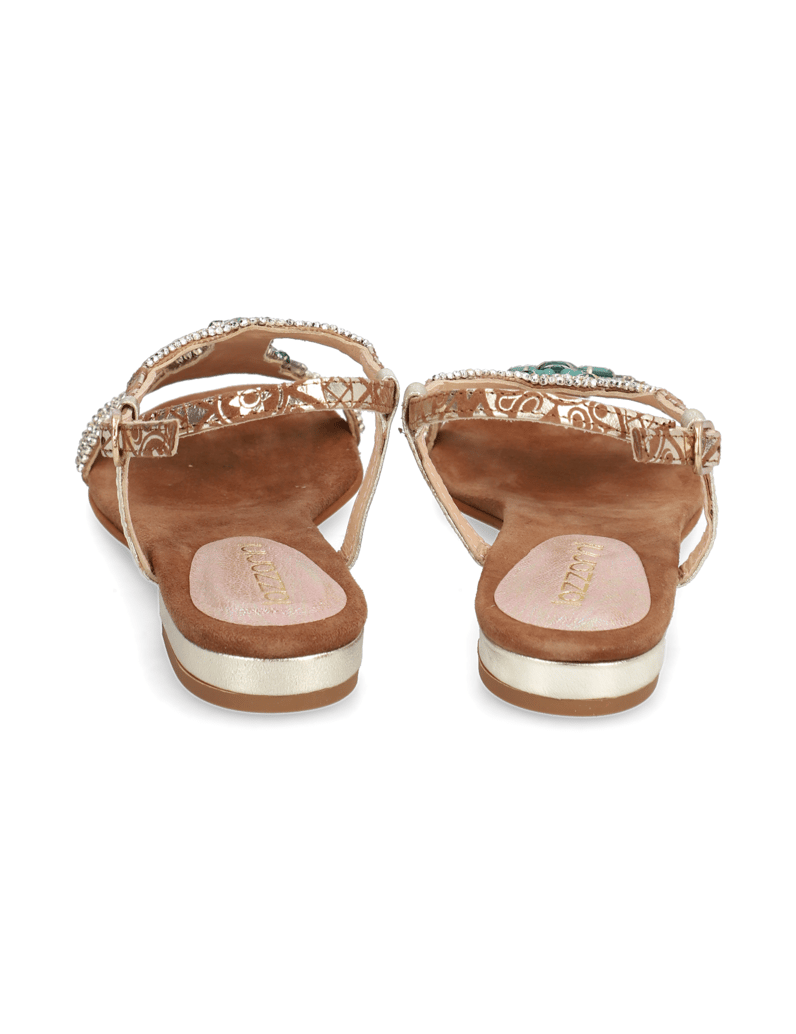 Lazzarini-Veloursleder-Sandale