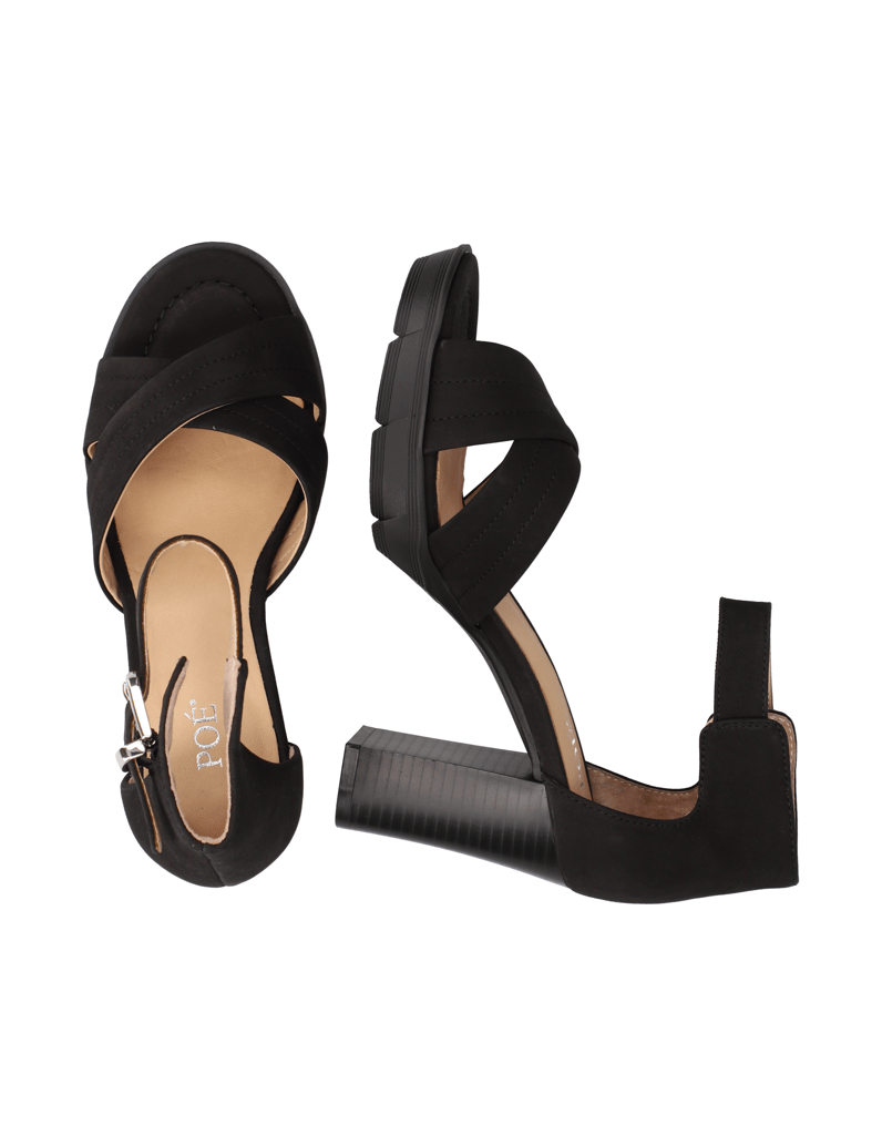 POE-Nubukleder-Sandale-schwarz
