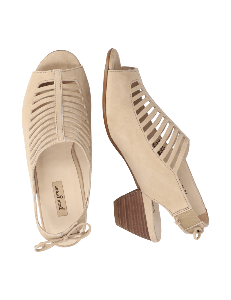 PAUL-GREEN-Veloursleder-Sandale-schwarz