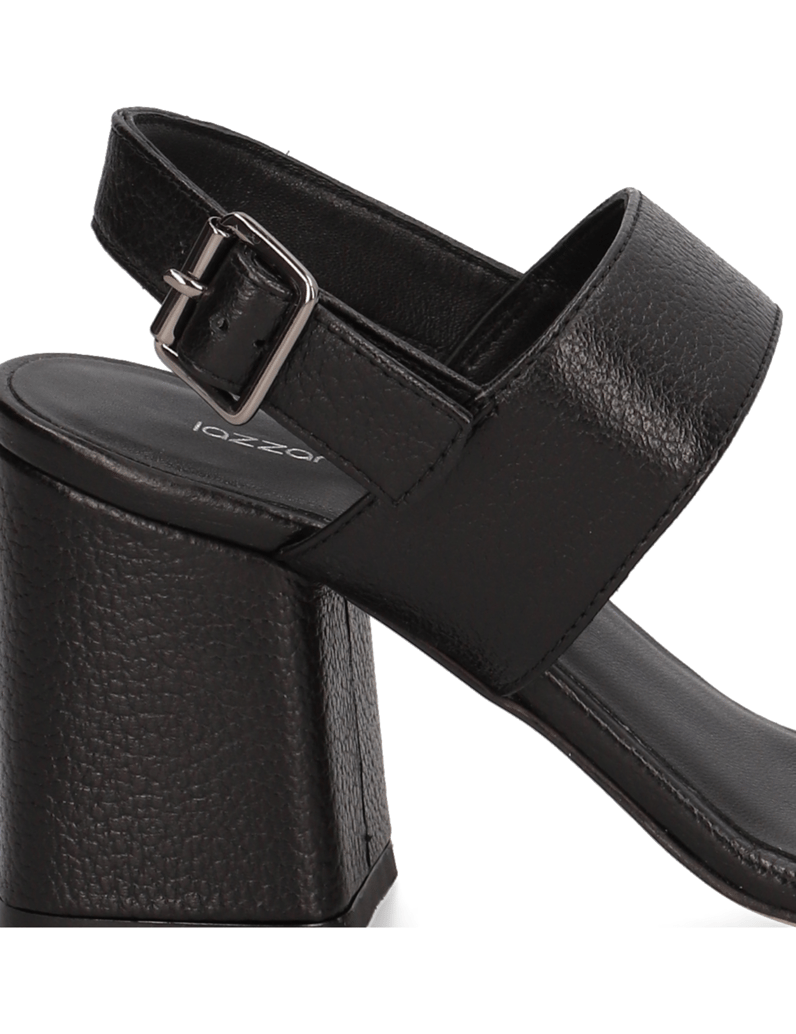 Lazzarini-Glattleder-Sandale-schwarz